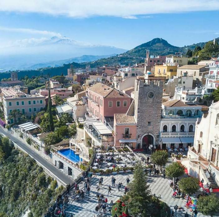 Taormina Castle And Sea View1 Apartment Bagian luar foto